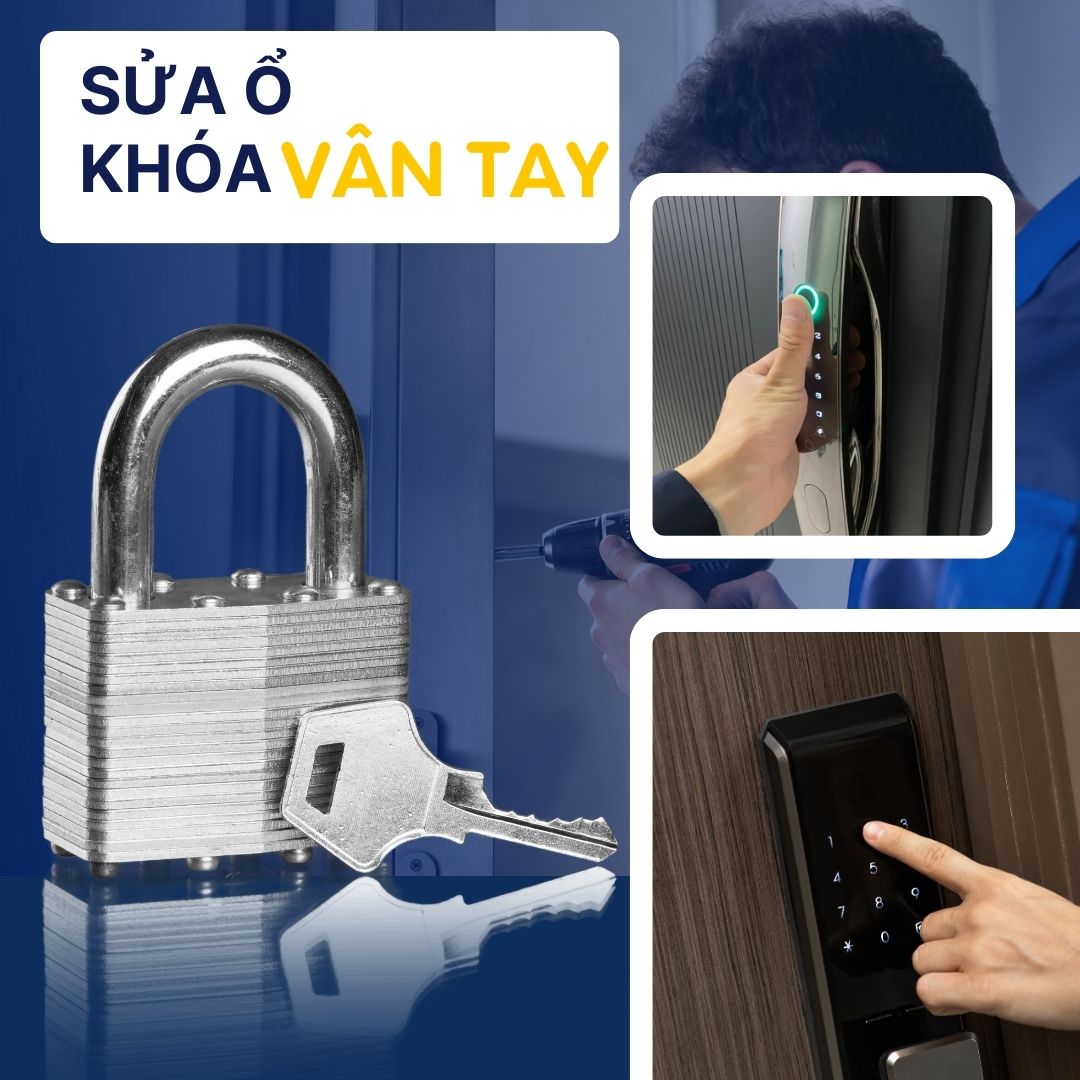 Sửa khóa cửa vân tay