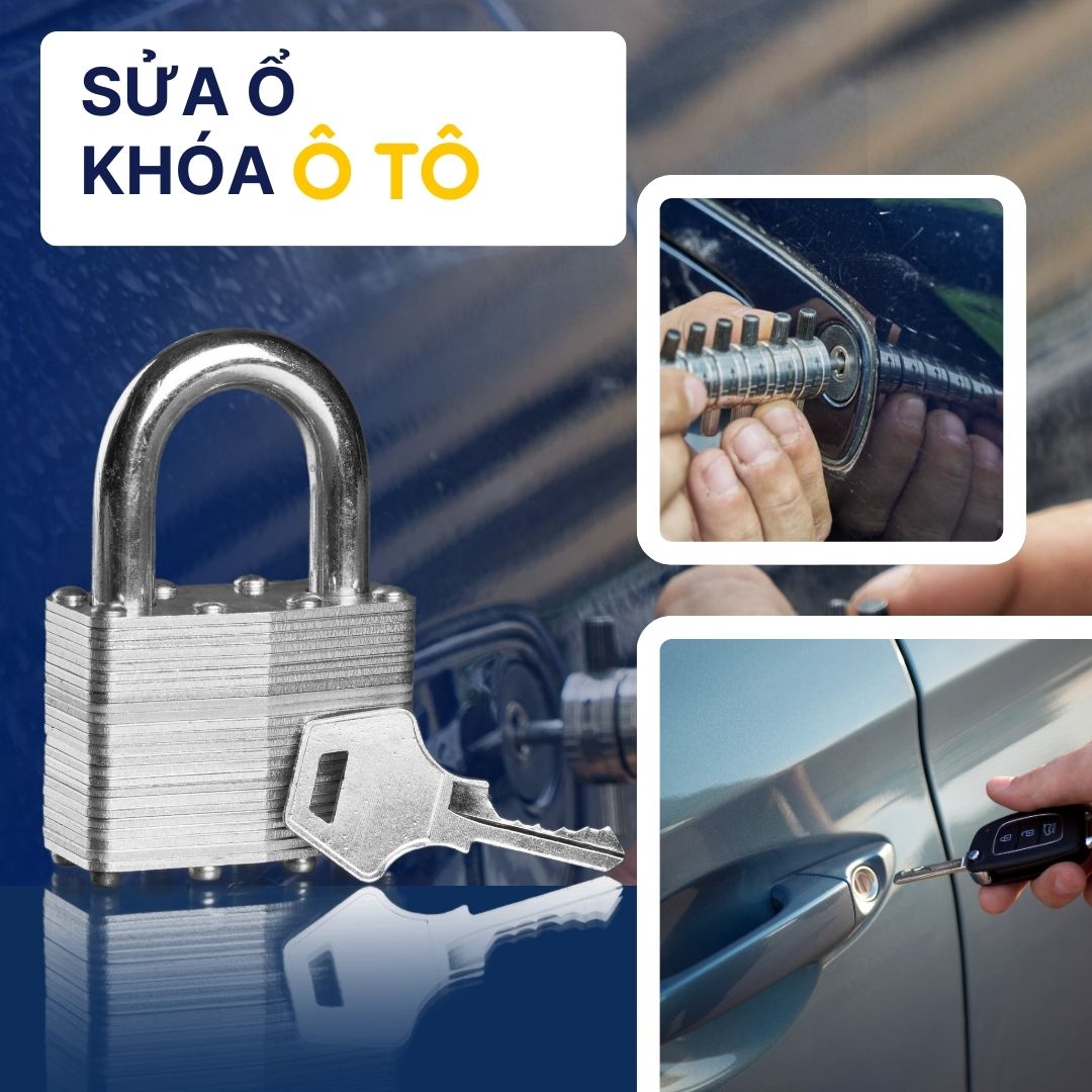 Sửa ổ khóa ô tô
