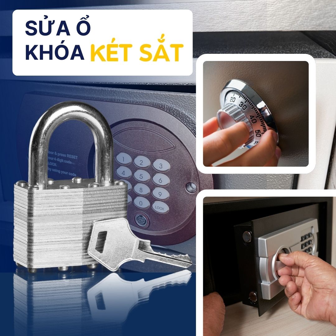 Sửa ổ khóa két sắt