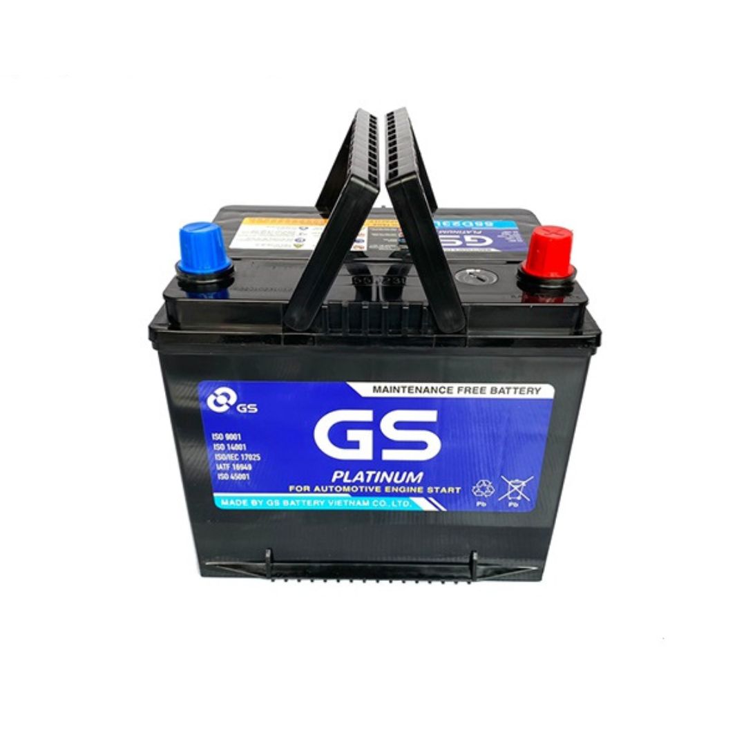 ẮC QUY GS MF 55D23R/L 12V-60AH - Ảnh 3