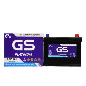 ẮC QUY GS MF 80D26R/L 12V-70AH